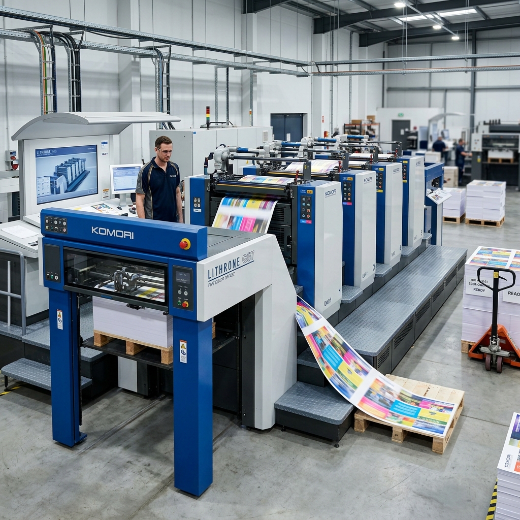 Komori Lithrone G37 Printing Press